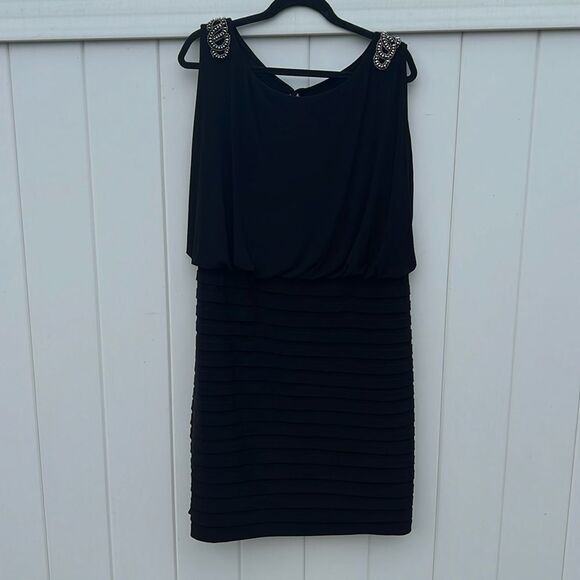 Dress Barn collection Black Dress Size 18 - Picture 1 of 7